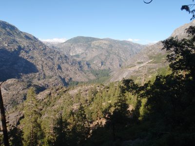 As we climbed higher, the day wore on and the shadows got long.