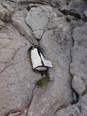 The ASCA campsite abounded with expensive climbing gear...