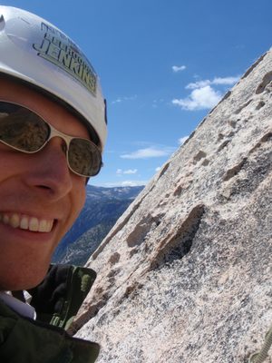 John at the top of pitch 4 or 5.