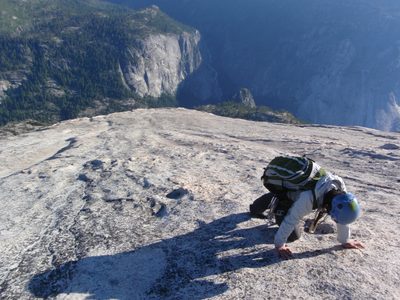 Often in mountain climbing, reaching the summit comes as...