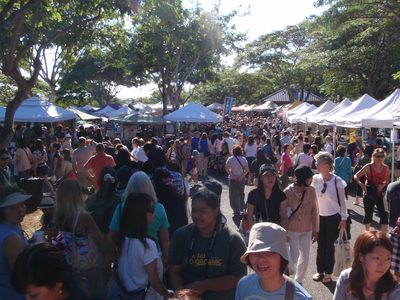 Saturday Farmer's Market at Kapi'Olani Community...