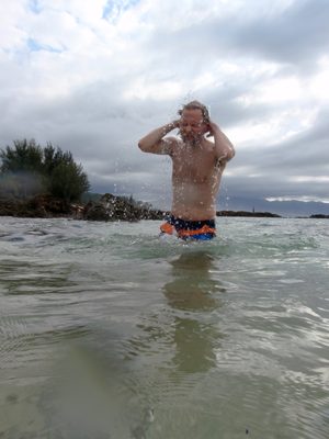 Time to get out of the water.