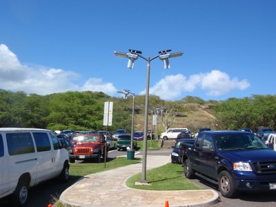 After I had had enough, I walked back to the car,...