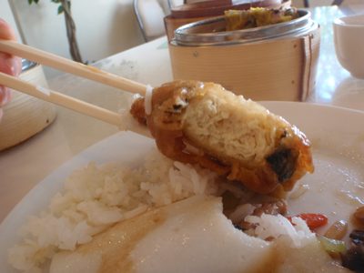 Close up shot of the texture of vegetarian butter fish. ...