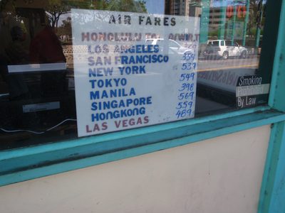 Looks like I got a great deal on my flight here. ...