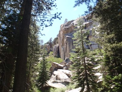 The Hoover Wilderness rock formations looked solid,...