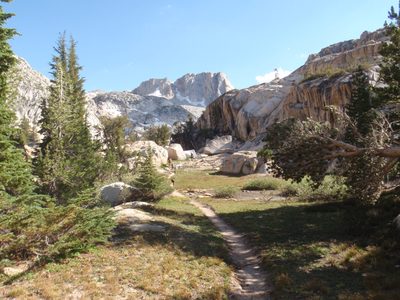 Almost at Crown Lake.