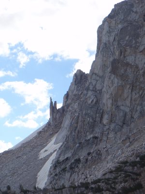 Tower on the side of Slide Mountain.