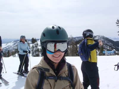 Monica at Diamond Peak on Saturday (Kim and Morris in...