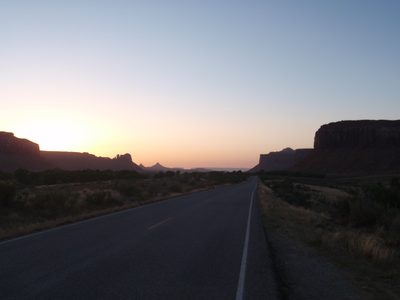 The drive back to camp.