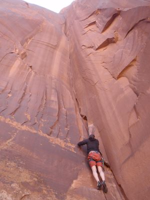 John, about to bite into Top Sirloin, 5.11.