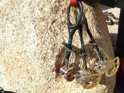 Climbing still life: a couple of BD Cam-A-Lots.