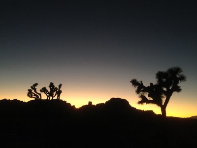 Friday evening sunset.