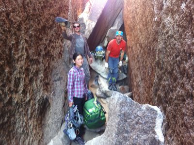 On Saturday, the heat drove us to a near cave-like...