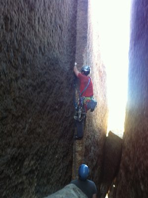 Jay leading Apocalypse Now (5.9) inside the Heart of...