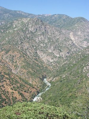 The mighty King's River.