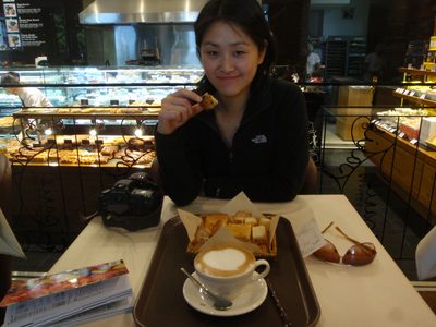 Again, nothing seemed to be open for breakfast in the...