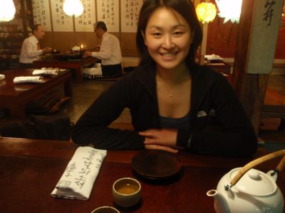 Next stop: lunch, again in Insadong at a restaurant that...