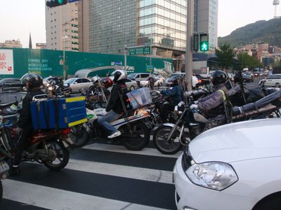 Motobikes in this city were outrageous.  To say they...