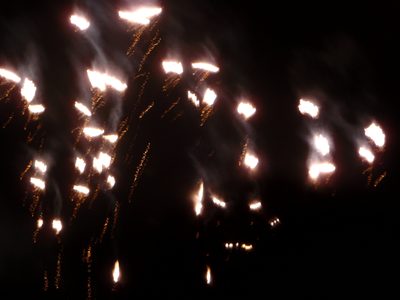 Another type of firework I had never seen before: series...