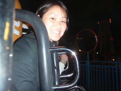 After the fireworks were over, we started to walk back...