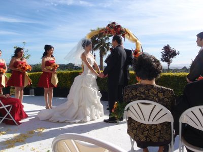Larry and Linda getting married.