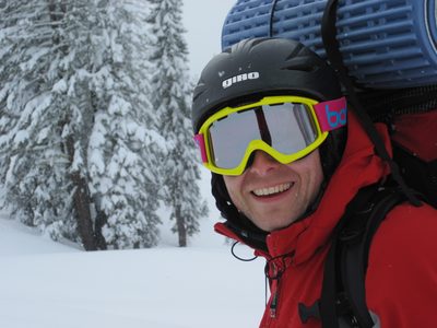 John, on the ski out.