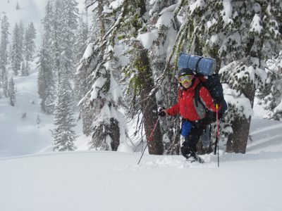 Snow still coming down heavily.