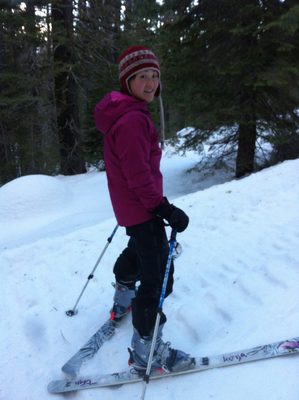 Going for a short ski tour Saturday afternoon. Monica...