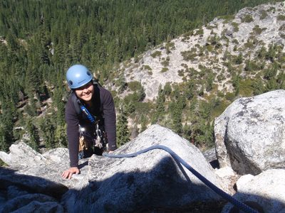 At the top!