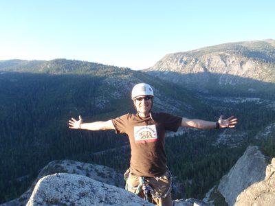 Pretty good day. Also got to the top just in time to...