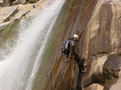 Andy on rappel #2.