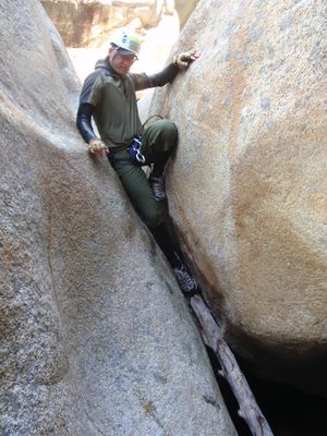 The last part of this hike became fairly arduous, with...