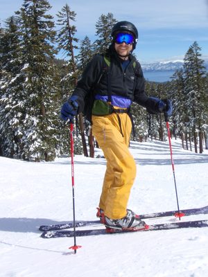 John, at Alpine Meadows.