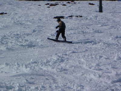Monica at Alpine Meadows.