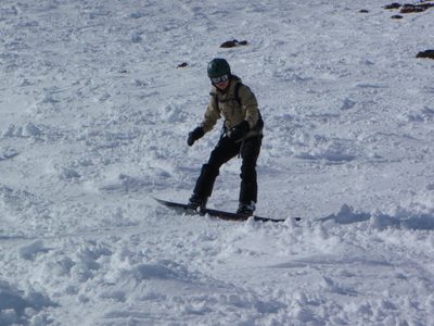 Monica at Alpine Meadows.