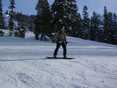 After trying snowboarding for the first time in 15...