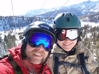 John and Monica on Chair 14.
