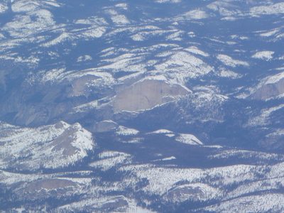 As luck would have it, our flight path took us just...