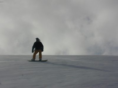 Catherine, on top of the world. 