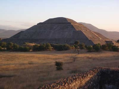 Pyramid of the Sun.  I like this shot.