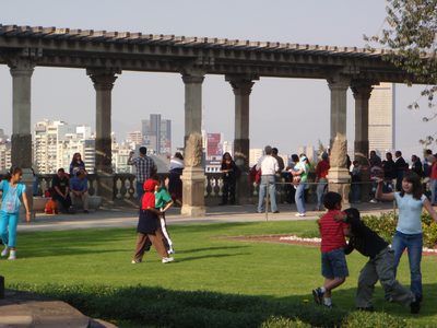 The castle was a very popular destination with the...