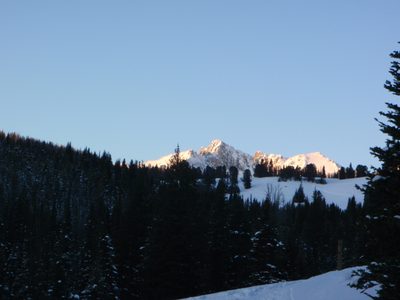 A little bit of alpen glow.
