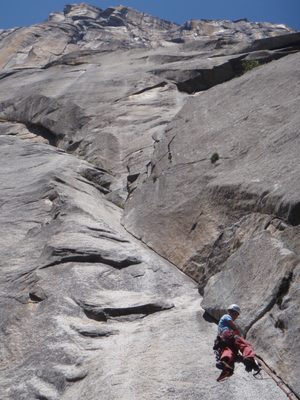 And with El Cap looming above.