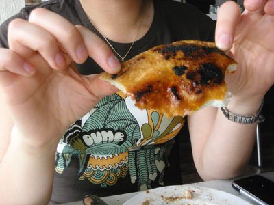 Monica and I embarked on a pizza tour: on Thursday, we...