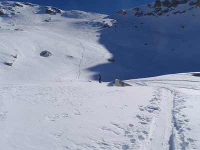 Monica at around 10,700 ft.