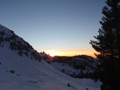 Great sunset.