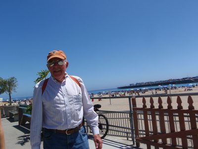 We took dad to a sunglass merchant and got him some new...