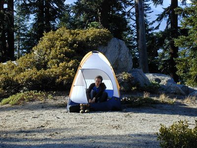 I just love how top-heavy this tent always look and how...