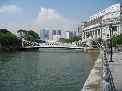 The Fullerton Hotel (far right) would have been my...